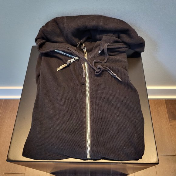 11 by Boris Bidjan Saberi men's drawstring hoodie with zipper pockets and hood - Picture 3 of 6
